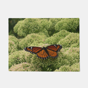Felpudo Mariposa Virrey Fotografía De Naturaleza Hermosa