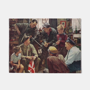 Felpudo Marítimo De Regreso A Casa