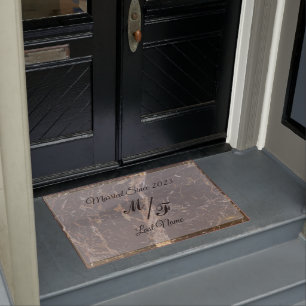 Felpudo Mármol elegante personalizado