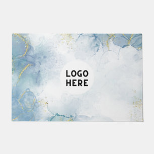 Felpudo Marvel Blue Abstract Shapes Doormat - Añadir logot