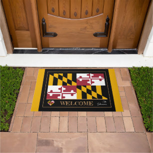 Felpudo Maryland doormat & Maryland Flag house mat / Estad