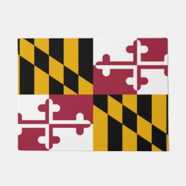Felpudo Maryland State Flag Door Matt
