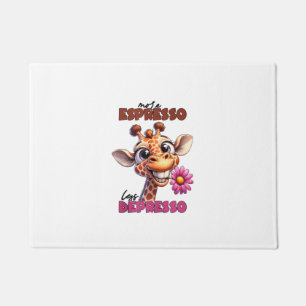 Felpudo Más espresso menos depresso Spruch Kaffee Espresso