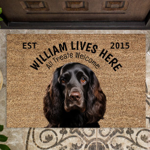 Felpudo Mascota personalizada de Cocker Spaniel