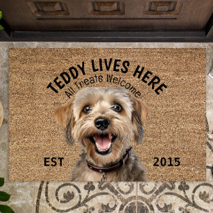 Felpudo Mascota personalizada de Dandie Dinmont Terrier