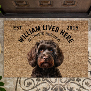 Felpudo Mascota personalizado de Cockapoo