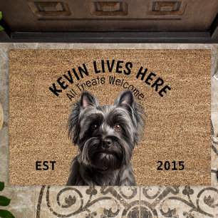 Felpudo Mascota personalizado de Skye Terrier
