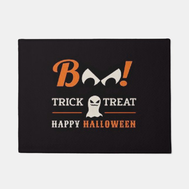 Felpudo Mat 3 de la puerta de Halloween (Anverso)