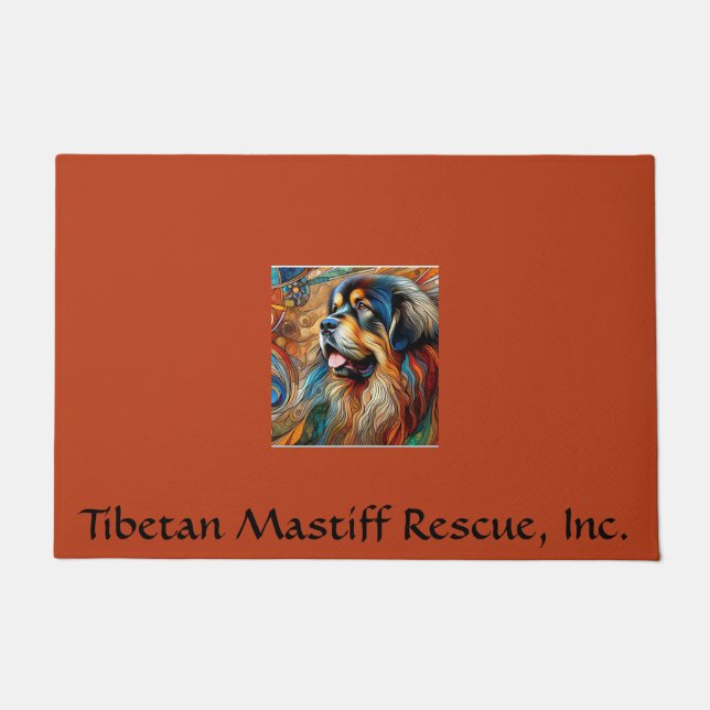 Felpudo Mat colorido de la puerta de la TM (Anverso)