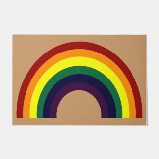 Felpudo Mat de diseño arcoiris, habitación para niños
