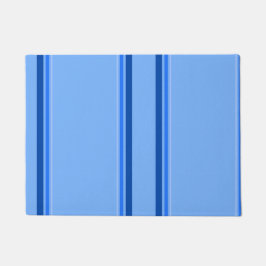 Felpudo Mat de la puerta azul