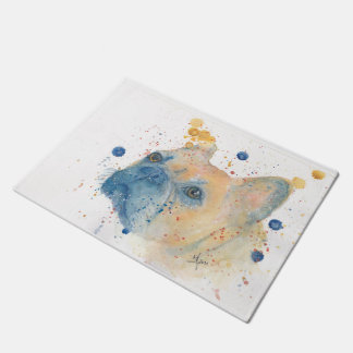 Felpudo Mat de la puerta - Bulldog