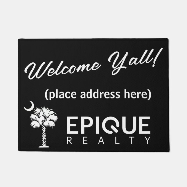 Felpudo Mat de la puerta de bienvenida (Anverso)