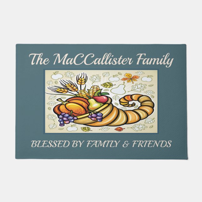 Felpudo Mat de la puerta de bienvenida (Anverso)