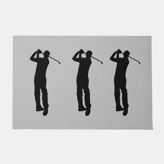 Felpudo Mat de la puerta de golf (Anverso)