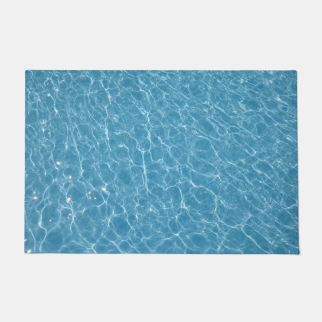 Felpudo Mat de la puerta de la piscina (Anverso)
