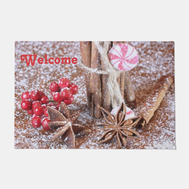 Felpudo Mat de la Puerta de las Especias Azucaradas (Anverso)