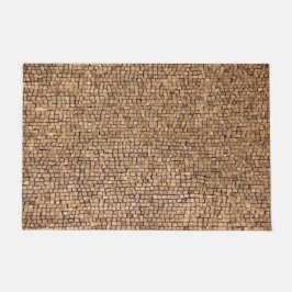 Felpudo Mat de la puerta de las piedras neutras: Grande