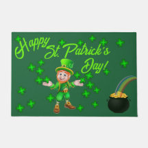 Mat de la puerta del Día de San Patricio