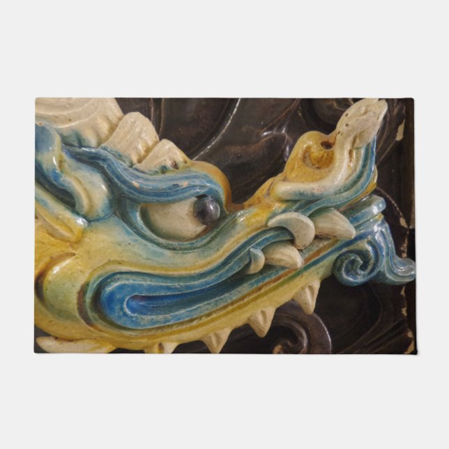 Felpudo Mat de la puerta del dragón (Anverso)