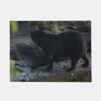 Felpudo Mat de la puerta del oso
