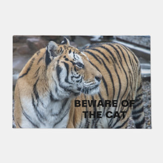 Felpudo Mat de la puerta del tigre