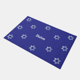 Felpudo Mat de la puerta para decir Shalom
