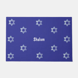 Felpudo Mat de la puerta para decir Shalom