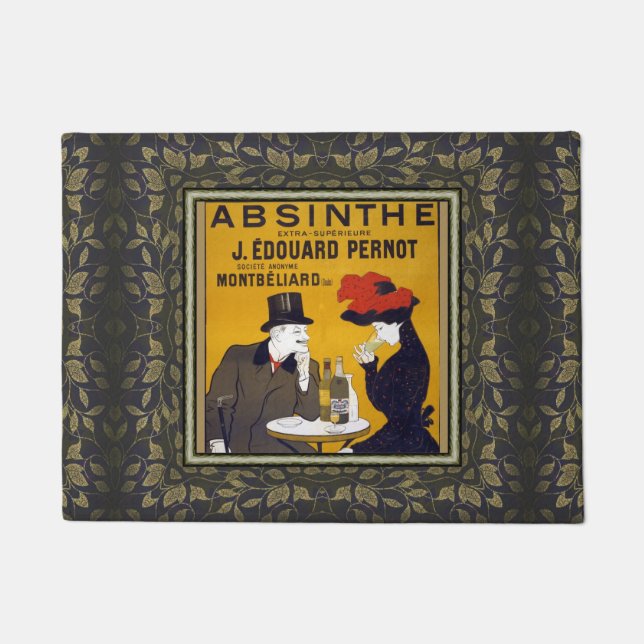 Felpudo Mat de la puerta postal francesa (Anverso)