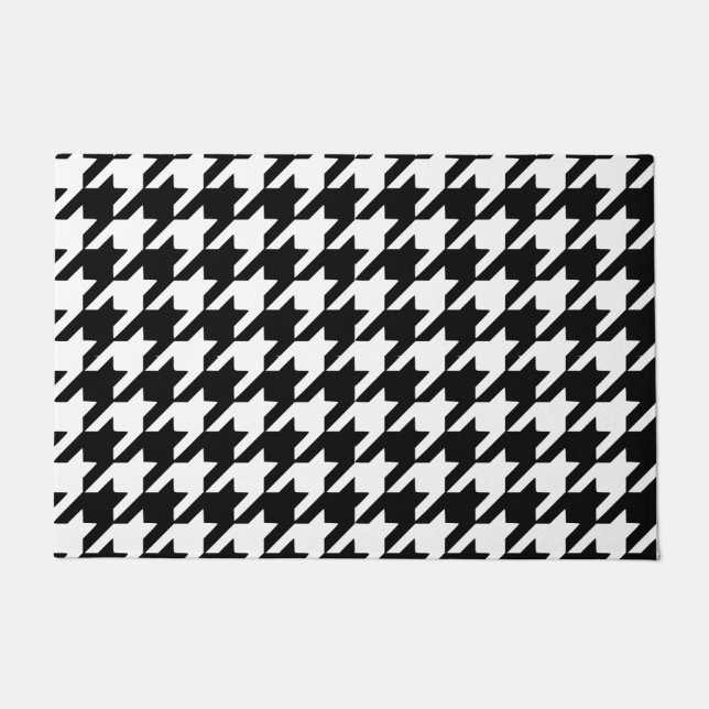 Felpudo Mat de la puerta trasera negra (Anverso)