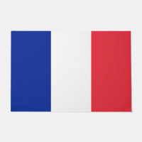Mat de puerta con bandera de Francia