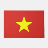 Mat de puerta con bandera de Vietnam