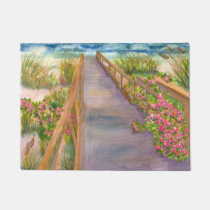 Felpudo Mat de puerta de 18 x 24" - Camino al mar