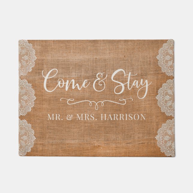 Felpudo Mat de puerta de granjero (Anverso)