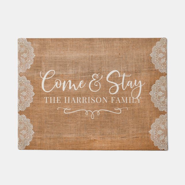 Felpudo Mat de puerta de granjero (Anverso)