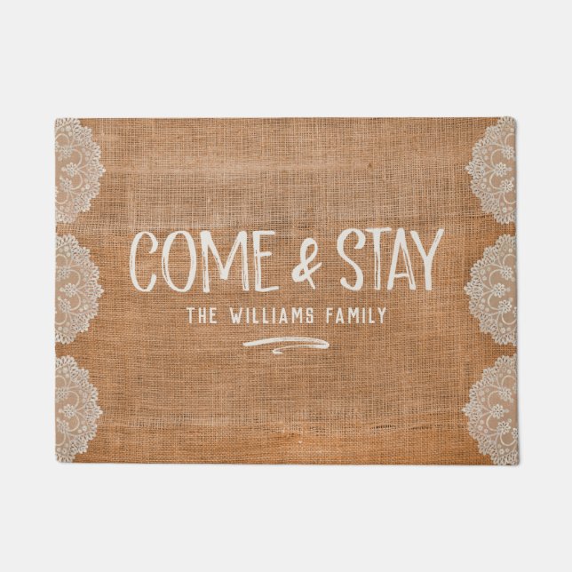 Felpudo Mat de puerta de granjero (Anverso)