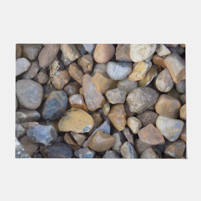 Felpudo Mat de puerta de guijarros (Anverso)