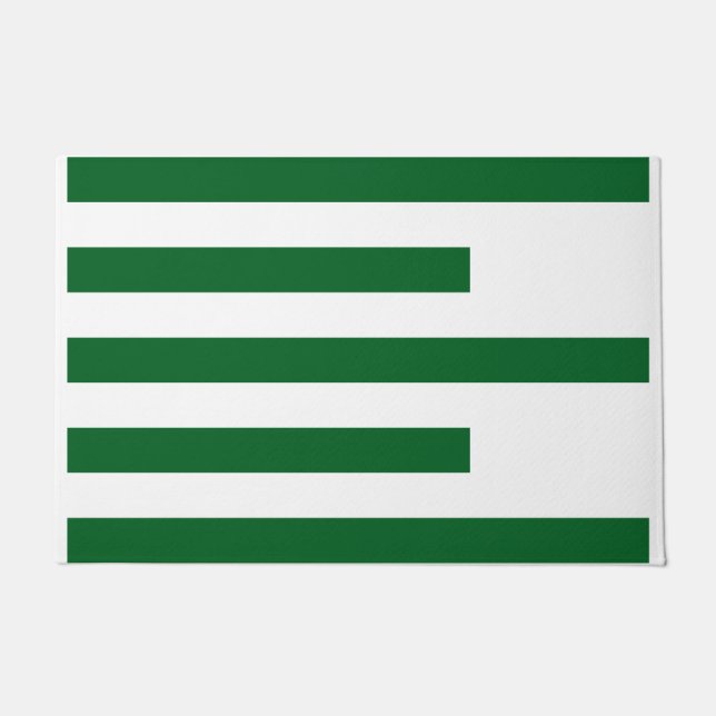 Felpudo Mat de puerta de líneas mínimas - Elegante y moder (Anverso)