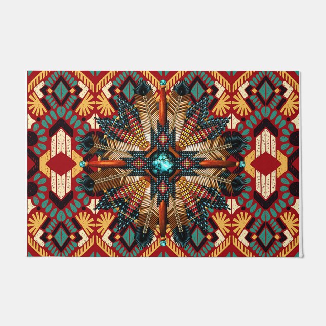 Felpudo Mat de puerta Personalizado/felpa personalizada (Anverso)