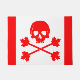 Felpudo Mat de puerta pirata canadiense