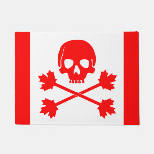 Felpudo Mat de puerta pirata canadiense