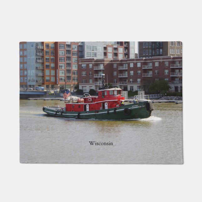 Felpudo Mat de puerta Wisconsin (Anverso)