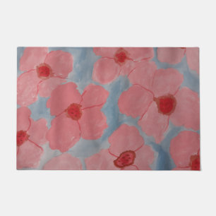 Felpudo Mat de puertas rosadas de caramelo