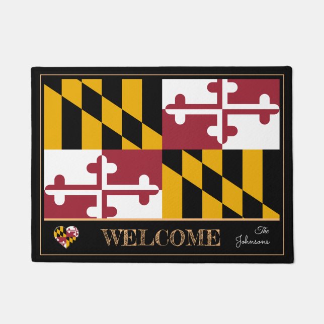 Felpudo Mat/Sports House Mat/Maryland (Anverso)