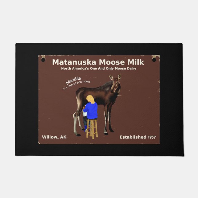 Felpudo Matanuska Moose Milk (Anverso)
