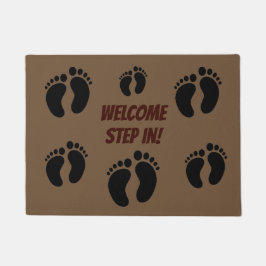 Felpudo Material de bienvenida para estampas