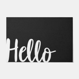 Felpudo Mates de casa únicos de bienvenida a juego con dec