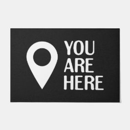 Felpudo Mates de casa únicos de bienvenida a juego con dec