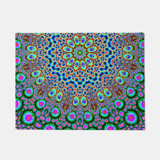 Felpudo Matriz abstracta de colores