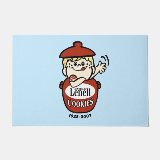 Felpudo Maurice Lenell Cookies, Chicago, IL Doormat (Anverso)